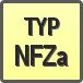 Piktogram - Typ: NFZa